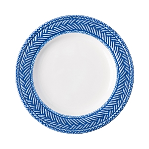 Juliska Le Panier White/delft Side/cocktail Plate In Blue