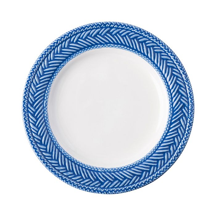Shop Juliska Le Panier White/delft Side/cocktail Plate In Delft Blue