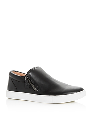 Gentle Souls By Kenneth Cole Women's Lowe Low-top Trainers In Black Leather