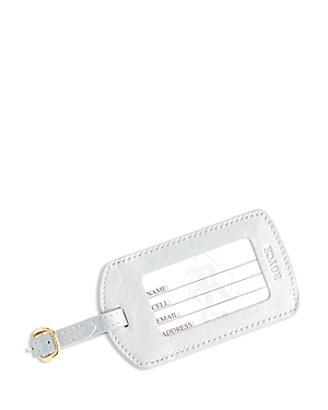 Royce New York Leather Luggage Tag