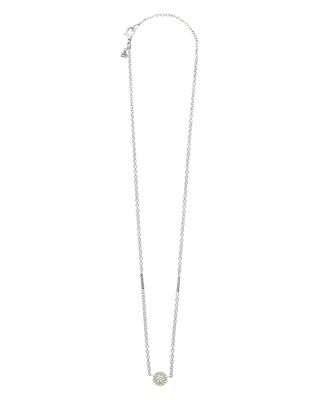 LAGOS 18K Gold and Diamond Caviar Pendant Necklace, 16"