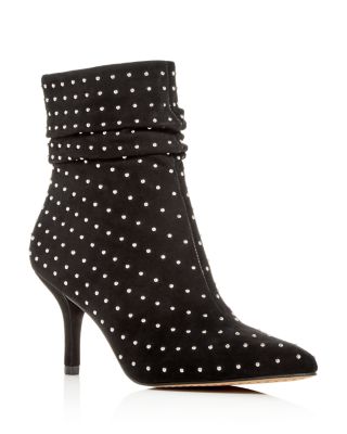 vince camuto studded ankle boots