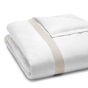 Hudson Park Collection 500tc Embroidered Geo Duvet Cover, King - 100% Exclusive In Sand