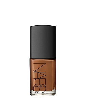 Shop Nars Sheer Glow Foundation In D4 Namibia (deep With Warm Reddish Undertones)