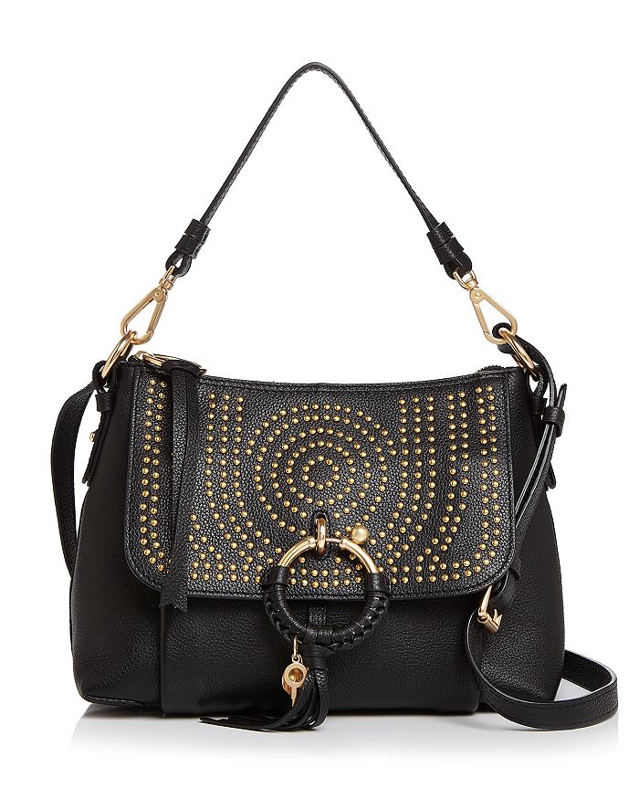 See by Chloé Joan Studded Leather Crossbody | Bloomingdale's