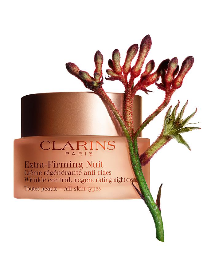 Shop Clarins Extra-firming & Smoothing Night Moisturizer For All Skin Types