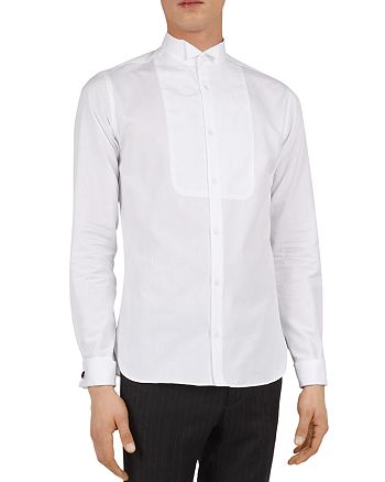 The Kooples Faille Slim Fit Button-Down Shirt | Bloomingdale's