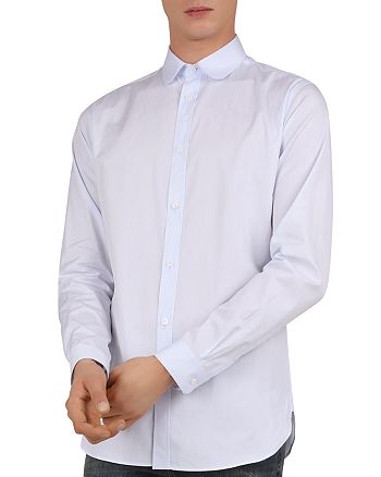 The Kooples Winter Sky Slim Fit Button Down Shirt Bloomingdale S