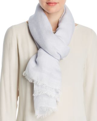 Fraas V Tonal Border Scarf | Bloomingdale's