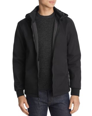 cole haan zip front soft shell jacket