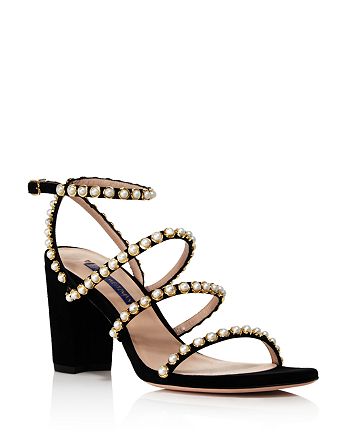 Stuart Weitzman Women's Perrine High-Heel Sandals | Bloomingdale's