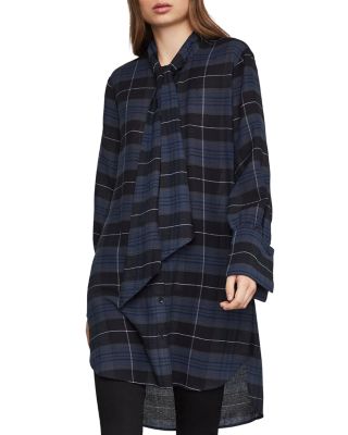 bcbg plaid dress