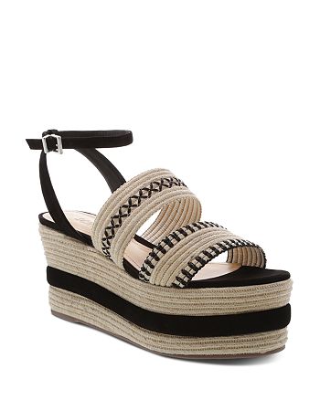 SCHUTZ Women's Denes Woven Platform Sandals | Bloomingdale's