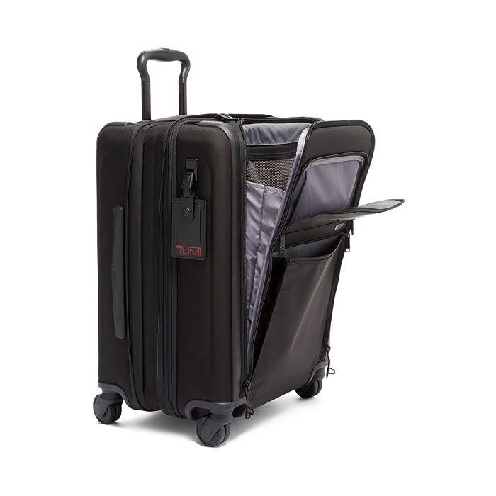 Shop Tumi Alpha 3 Continental Expandable 4-wheel Carry-on In Black