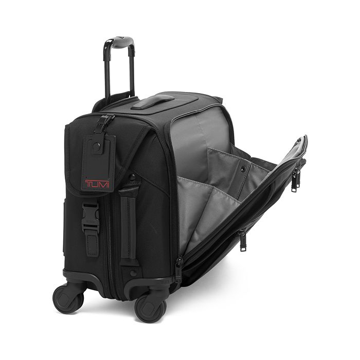 Shop Tumi Alpha 3 Garment 4-wheel Carry-on In Black