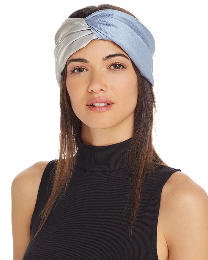 Eugenia Kim Malia Color-block Headband In Blue/silver