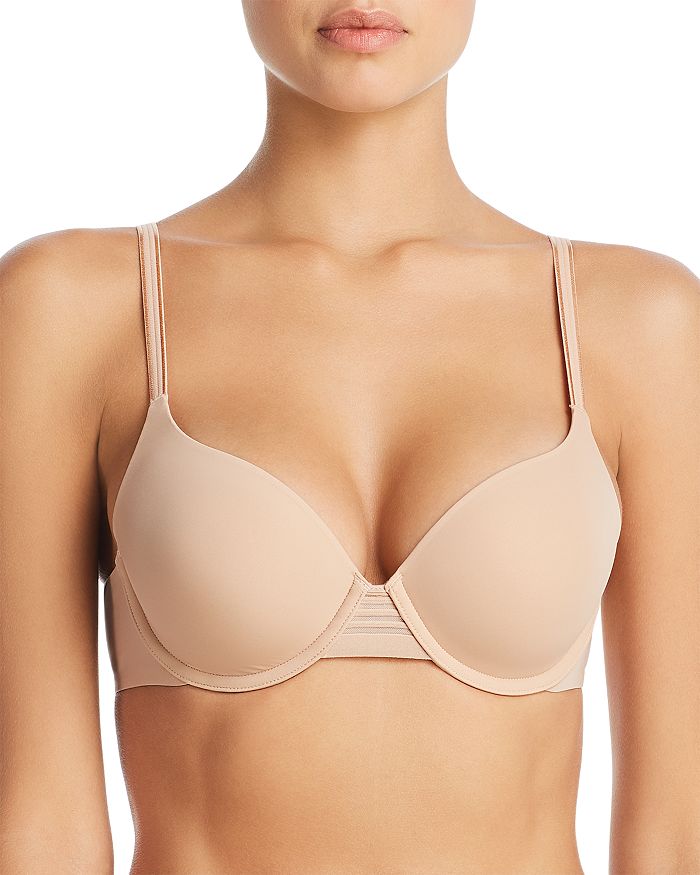 Shop Le Mystere Second Skin Back Smoother Bra In Natural