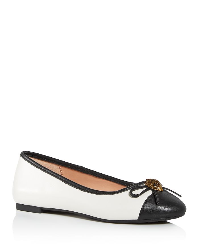 Kurt Geiger Women s ESME Cap Toe Ballet Flats Bloomingdale s