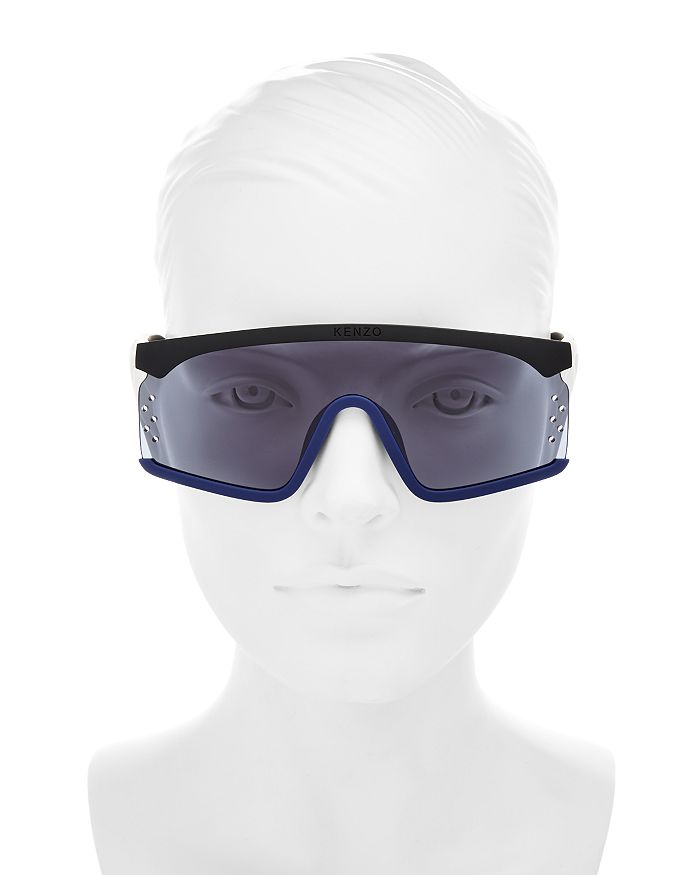 KENZO WOMEN'S MIRRORED SHIELD SUNGLASSES, 145MM