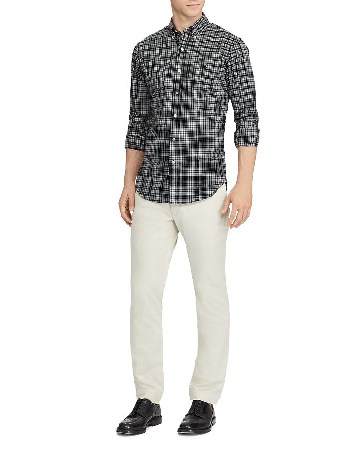 Shop Polo Ralph Lauren Stretch Straight Fit Chinos In Basic Sand