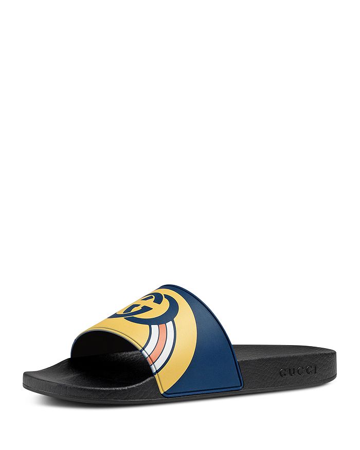 Gucci men's hotsell slides bloomingdales