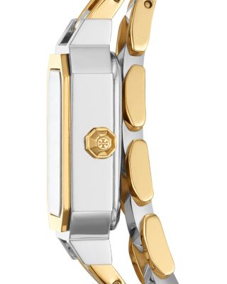 Tory Burch Robinson Two-Tone Mini Watch, 22mm | Bloomingdale's