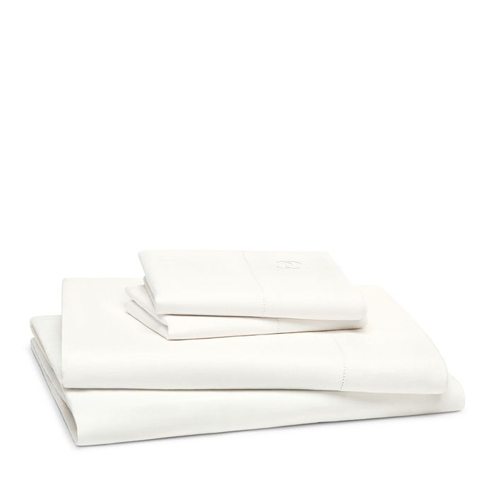 Amalia Home Collection 420tc Sateen Standard Pillowcase, Pair - 100% Exclusive In Cream