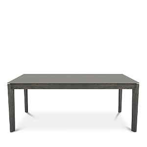 Huppe Cloe 76 Dining Table In Anthracite Birch/ Cream
