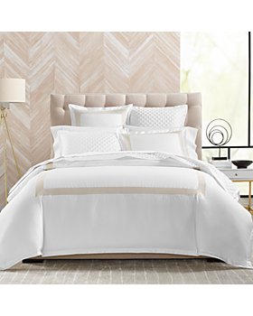 Hudson Park Collection - 500TC Embroidered Geo Bedding Collection - 100% Exclusive