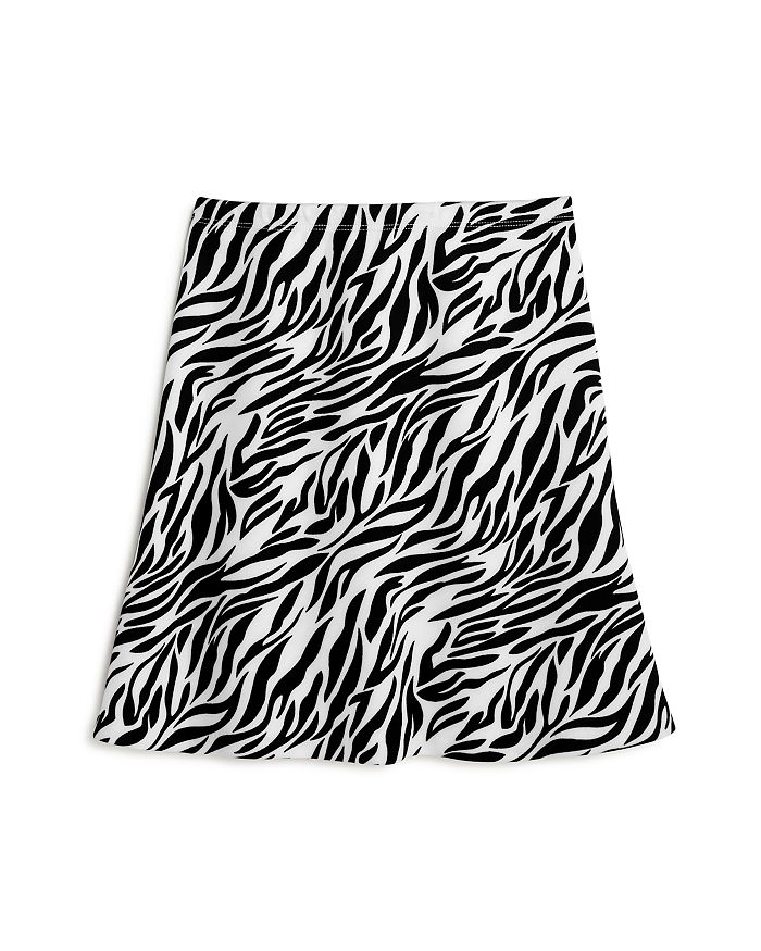 AQUA Girls' Zebra Print Scuba A-Line Skirt - 100% Exclusive ...