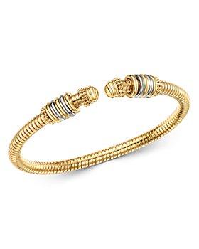 Bloomingdale's - 14K Yellow & White Gold Tubogas Bangle Bracelet - 100% Exclusive
