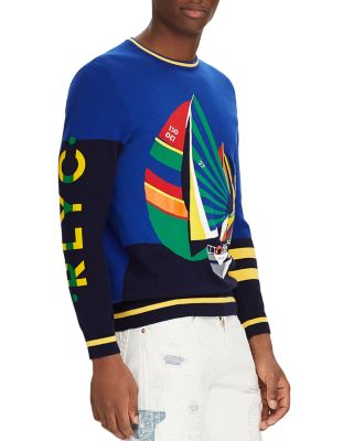 cropped ralph lauren jumper