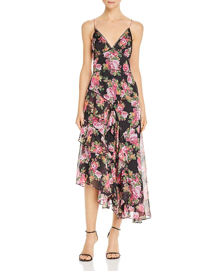 Keepsake Oblivion Floral Midi Dress | Bloomingdale's