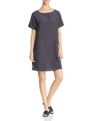 Eileen fisher shop morse code dress