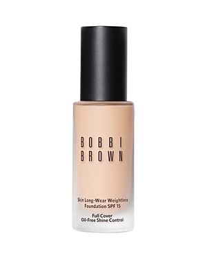 Bobbi Brown Skin Long-wear Weightless Foundation Spf 15 In Neutral Porcelain N010 (extra Light Beige With Yellow And Pink Undertones)