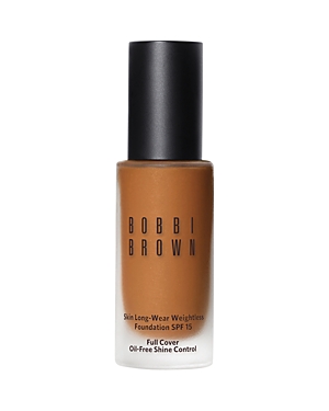 Bobbi Brown Skin Long-wear Weightless Foundation Spf 15 In Warm Golden W076 (medium To Dark Brown With Golden Undertones)