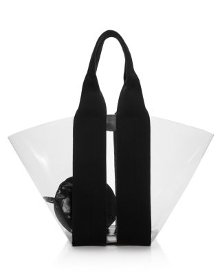 Rebecca good Minkoff Clear Fan Tote