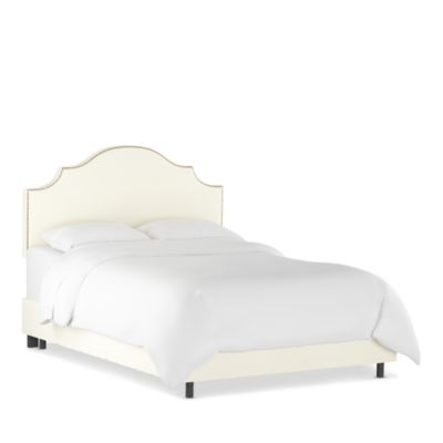 UPC 010978000056 product image for Sparrow & Wren Cameron Regal Velvet King Nail Button Notched Bed | upcitemdb.com