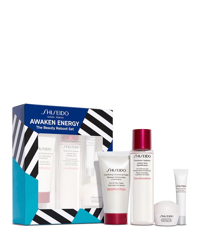Shiseido Awaken Energy: The Essential Energy Beauty Reboot Gift Set ($63  value)