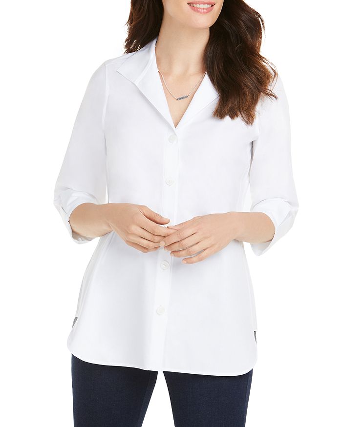 Foxcroft Pandora Non Iron Cotton Shirt Bloomingdale S