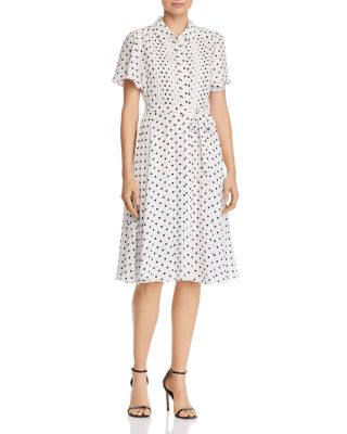 nanette lepore polka dot dress