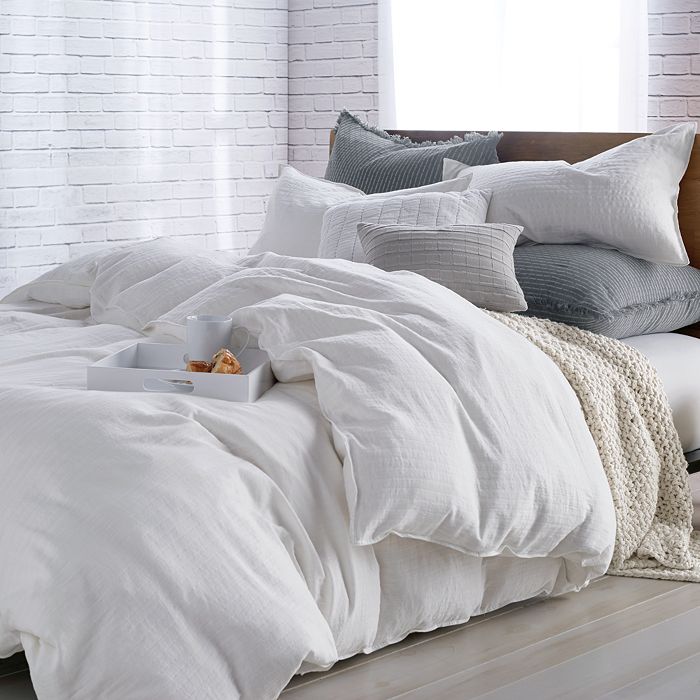 Dkny Pure Comfy Duvet Cover, Twin In White