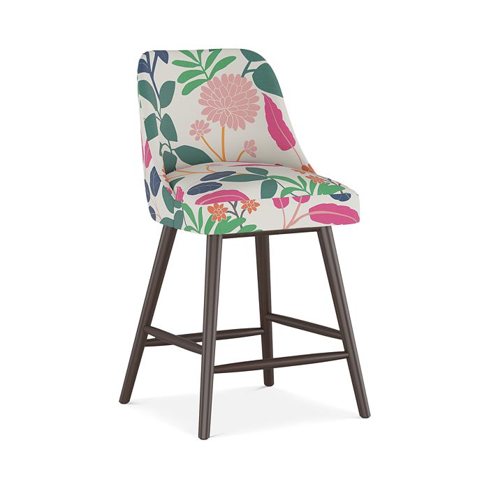 Sparrow & Wren Anita Printed Counter Stool - 100% Exclusive In Summer Garden Multi