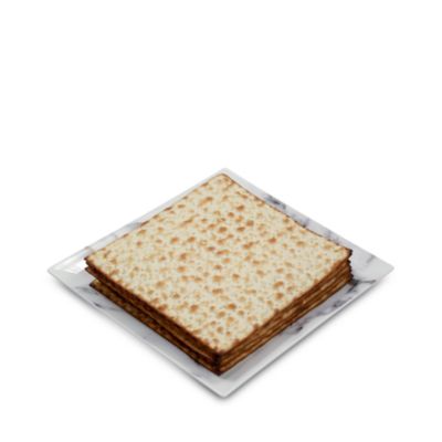 Marble Venice Fog Matzo Plate/Square Serving Platter