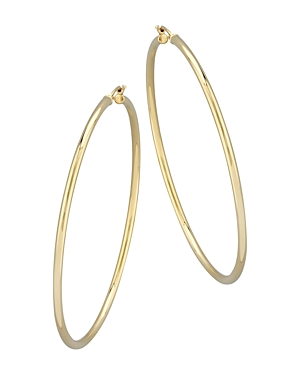 Bloomingdale's Large Hoop Earrings in 14K Yellow Gold - 100% Exclusive