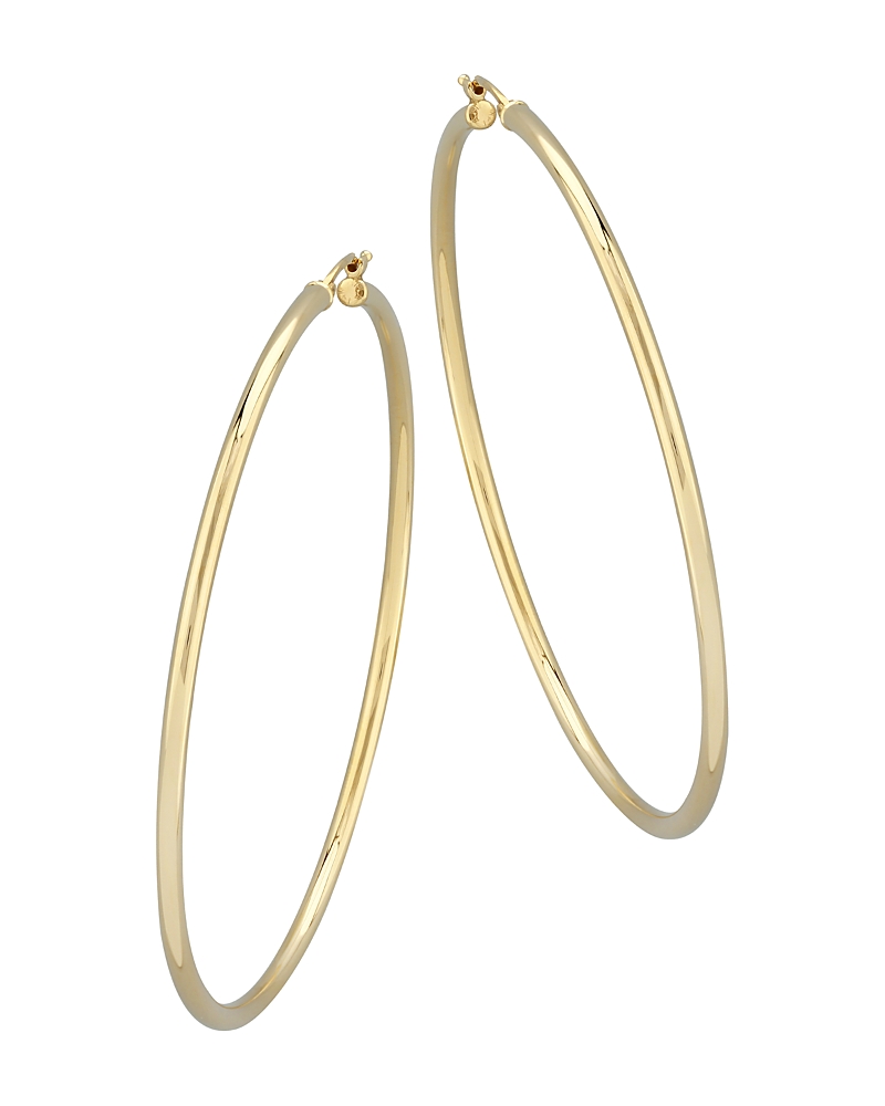 Bloomingdale's Large Hoop Earrings In 14k Yellow Gold - Exclusive In Gold