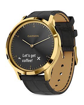 Garmin - Vivomove HR Touchscreen Hybrid Smartwatch, 43mm