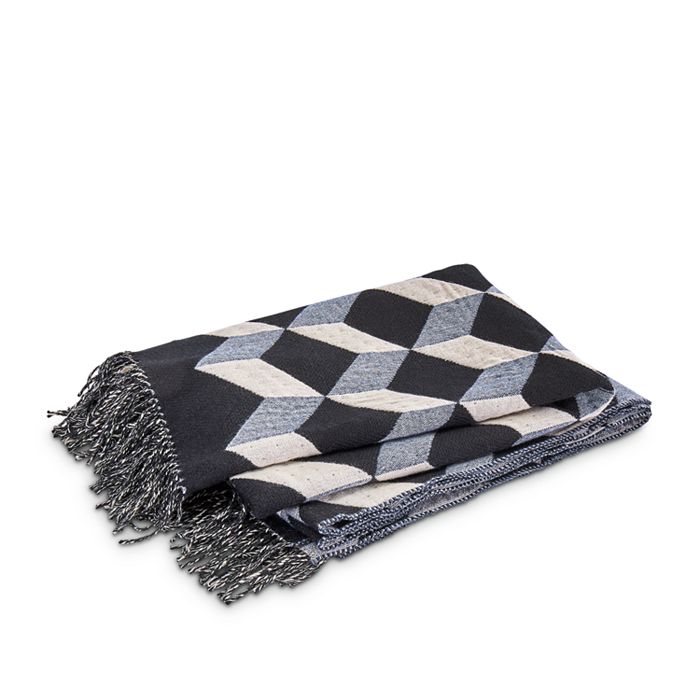 Matouk Leo Lap Throw In Iron ModeSens