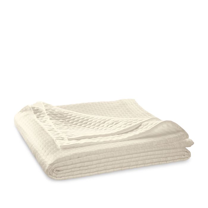 Matouk Pearl Coverlet, Full/queen In Ivory