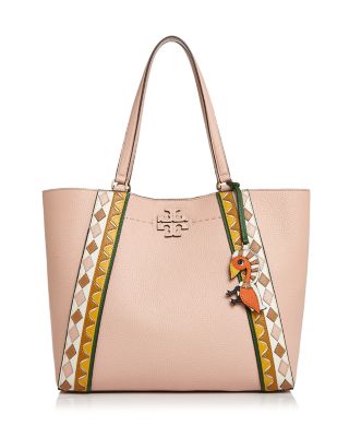 tory burch gold mcgraw tote